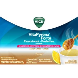 Vick Vitapyrena Forte 50 sobres 5gr c/u