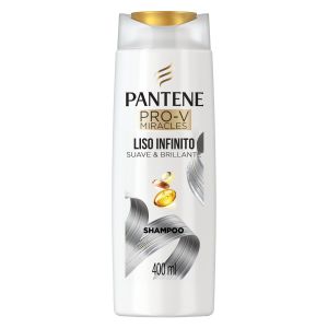 Pantene Pro-V Miracles Liso Infinito Suave y Brillante Shampoo 400 ml