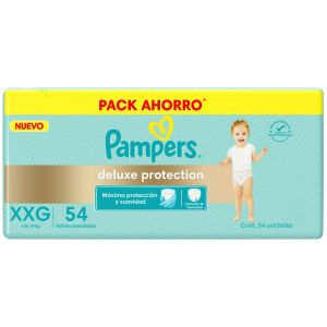 Pañales Pampers Deluxe Protection Talle XXG 54 Un