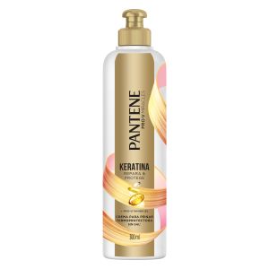 Crema para peinar termoprotectora Pantene Keratina 300 ml